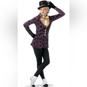 Weissman Purple Dancewear